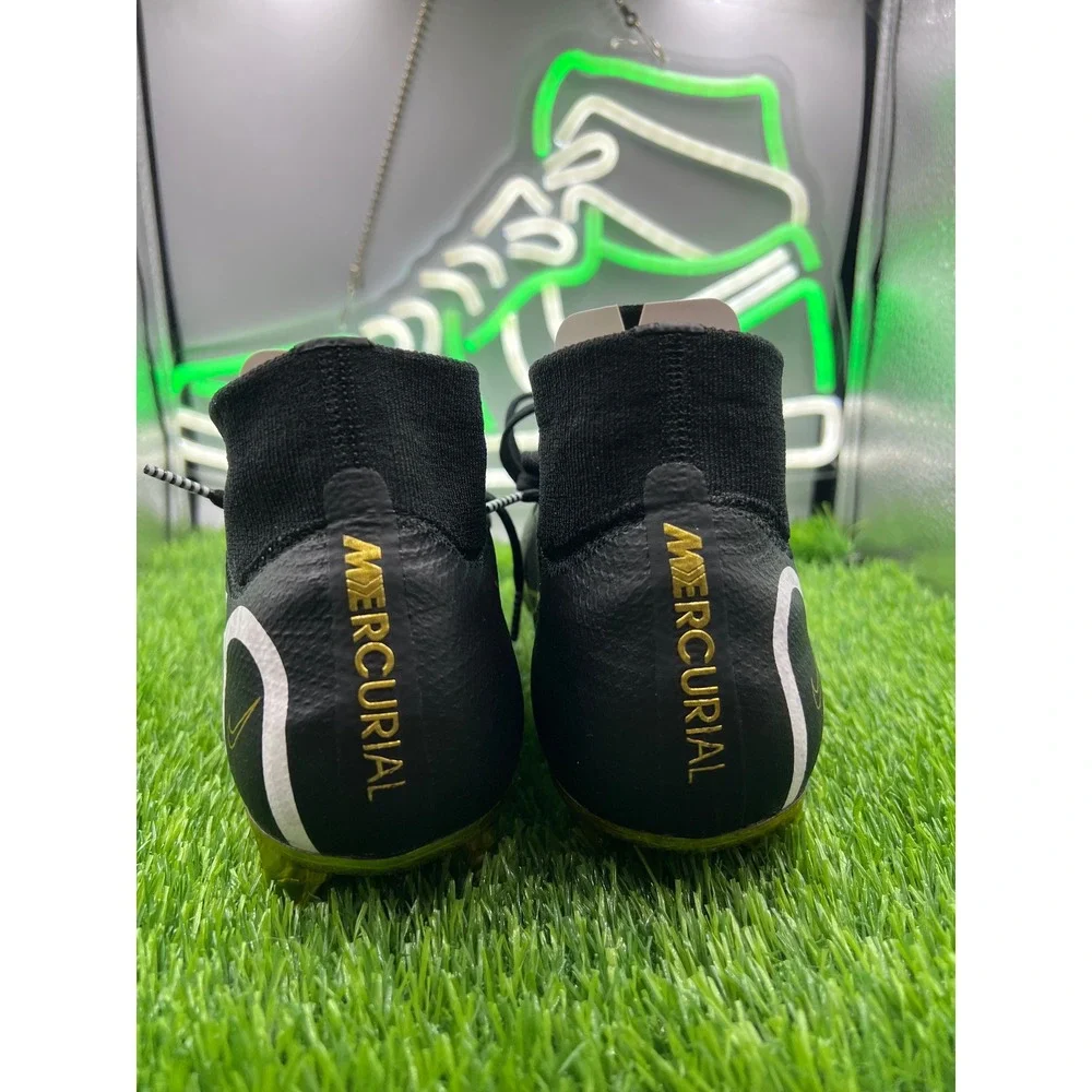 Nike Mercurial Superfly 6 Elite CR7 SE Black Gold Soccer Cleats Mens 7 05/2019‎